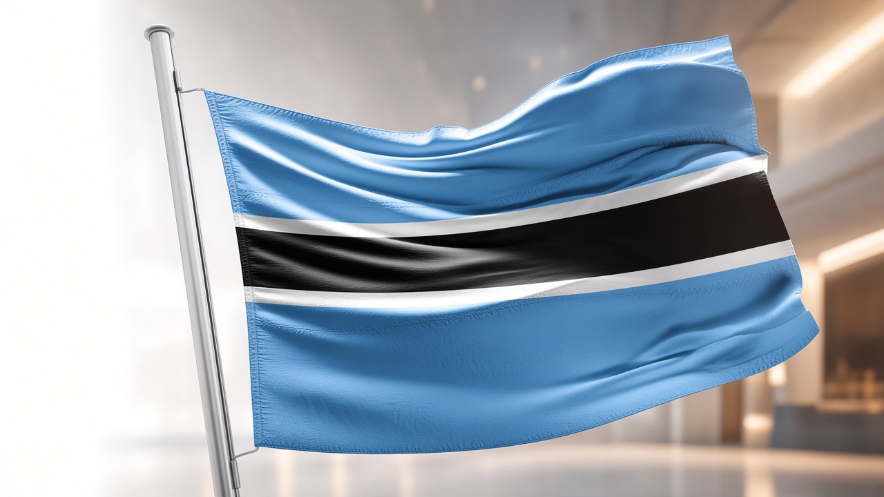 Botswana flag