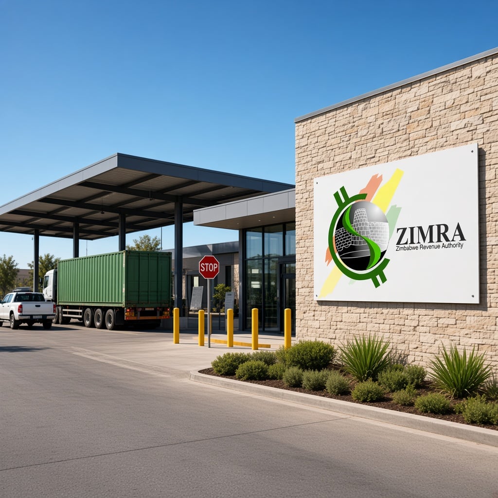 Customs clearing at Beitbridge border post, Zimbabwe